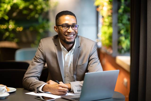 Large business professional